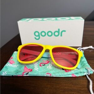 Goodr Pineapple Painkiller Sunglasses NEW